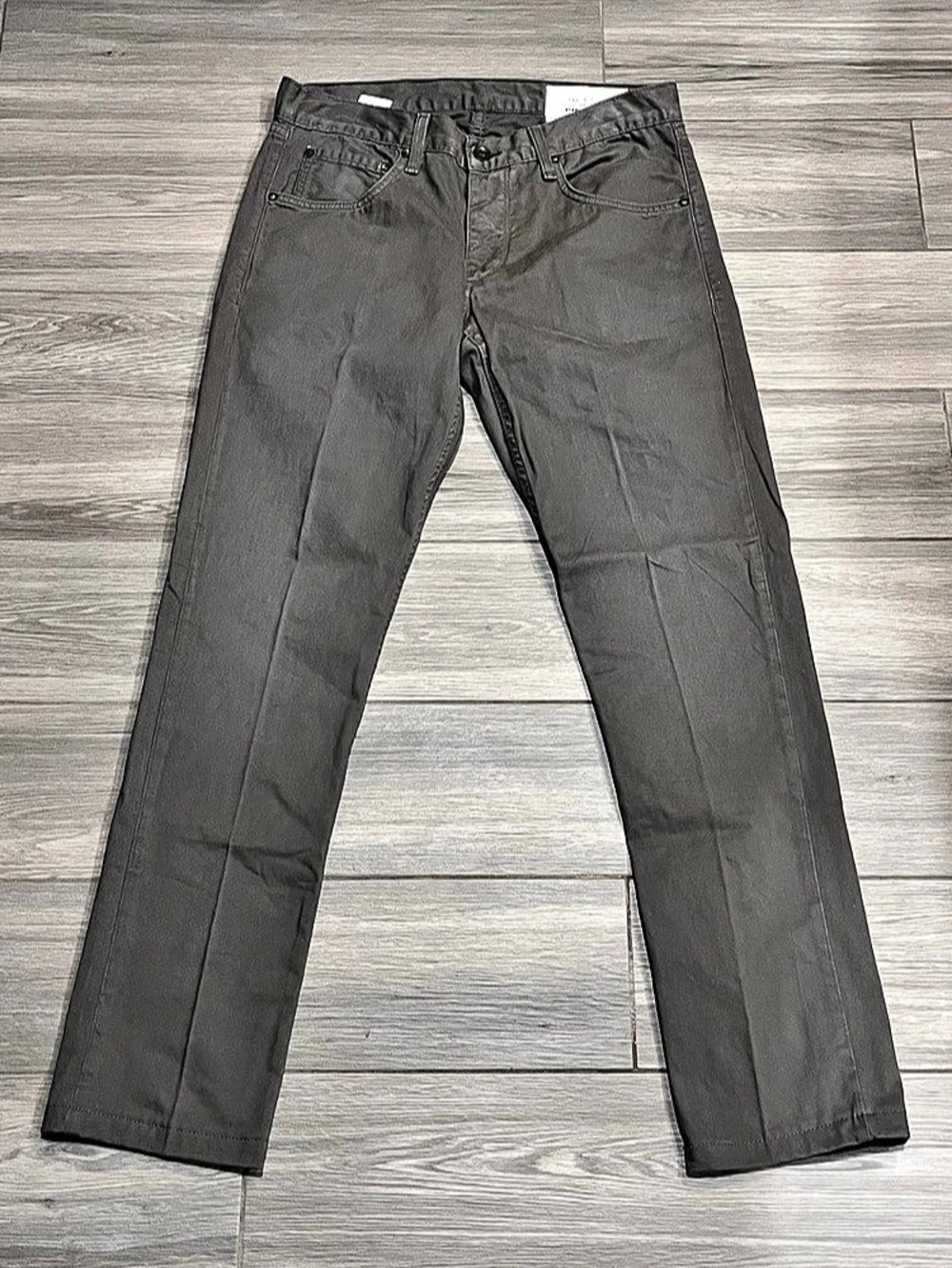 rag & bone Standard Issue Fit 2 Slim Leg Jeans Gray Waist 30